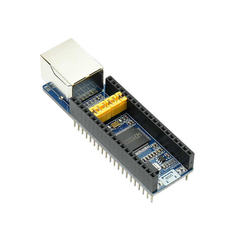 Raspberry Pi Pico Ethernet To Uart Converter Module 10100m Ethernet Enabling Network 5807
