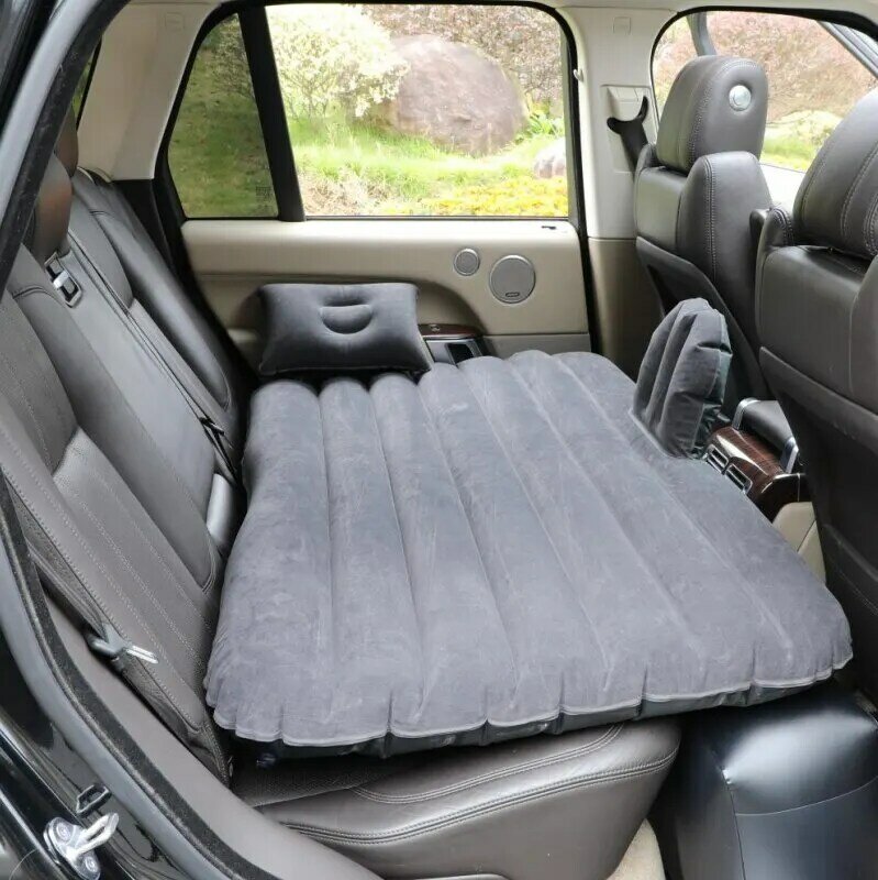 Сверхмягкая Автомобильная надувная кровать из экологически чистой ткани, воздушная подушка, автомобильная дорожная кровать, портативная и удобная