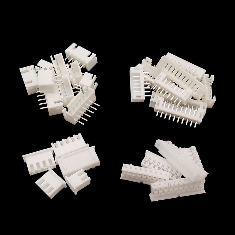 20 Sets JST XH2.54 PH2.0 2/3/4/5/6/7/8/9/10/12 Pin Male Plug Female Socket Housing Shell + Terminals Wire Connector Pin Header