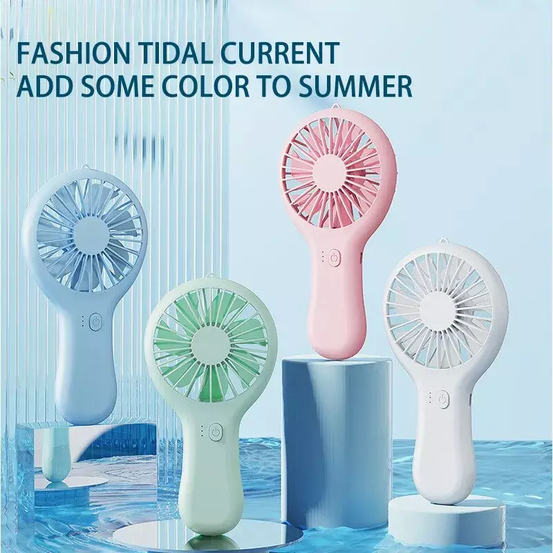 Charging Dormitory Office Student Gifts Long Enduranc Handheld Small Fan Cooler Portable Small Usb Charging Fan Mini Silent
