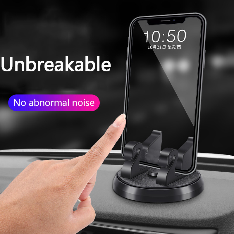 جديد 360 درجة تدوير حامل هاتف السيارة لوحة القيادة قوس هاتف ذكي دعم تدوير بسيط سيارة لتحديد المواقع قوس اكسسوارات السيارات