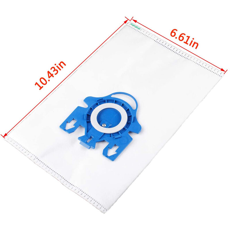Replacement Airclean GN 3D Bag for Miele S2, S5, S8, Classic C1, C2, C3 Series Canister Vacuum Cleaner Dust Bags Filters
