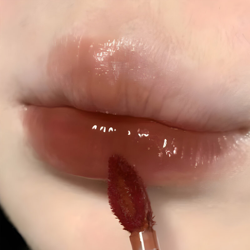 Moisturizing Lip Gloss Moisturizing Liquid Lipstick Lips Gloss for Party Dating Wedding or Daily Makeup EIG88