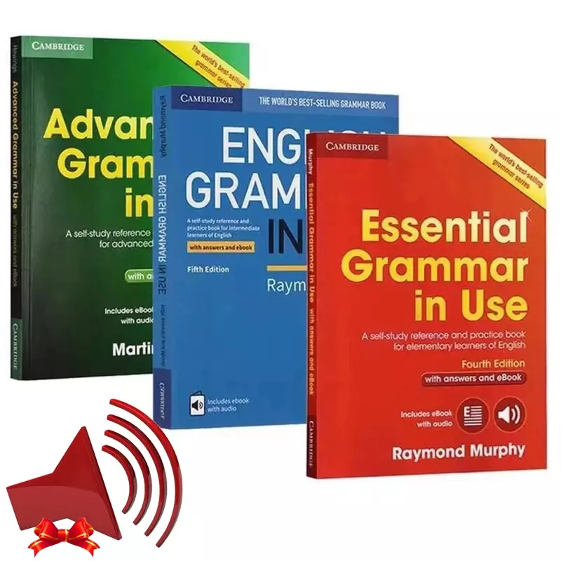 Advanced English Grammar and Grammar Language Collection Livros, Cambridge Essential, Free Audio, Send Your Email, 5.0