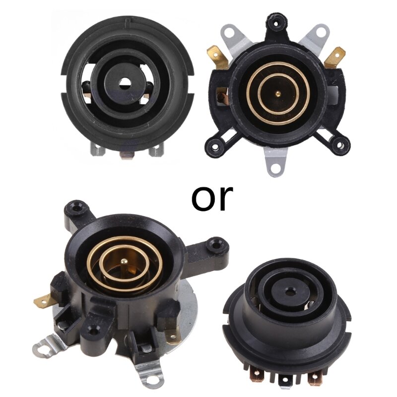 Wasserkocher-Thermostat-Zubehör, Thermostat-Schalter-Sockel-Kupplung, schwarz A0NC