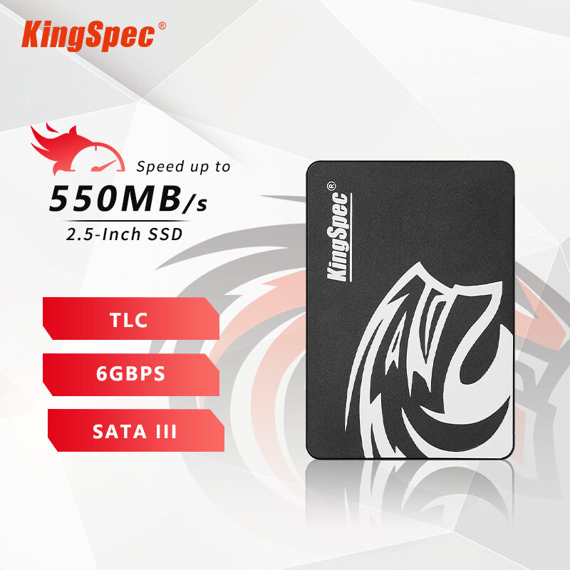 Ssd Kingspec 2.5 SATA3 Hdd 120Gb Ssd 240Gb 128Gb 1TB 500Gb ภายใน Solid State ไดรฟ์สำหรับแล็ปท็อปฮาร์ดดิสก์คอมพิวเตอร์เดสก์ท็อป