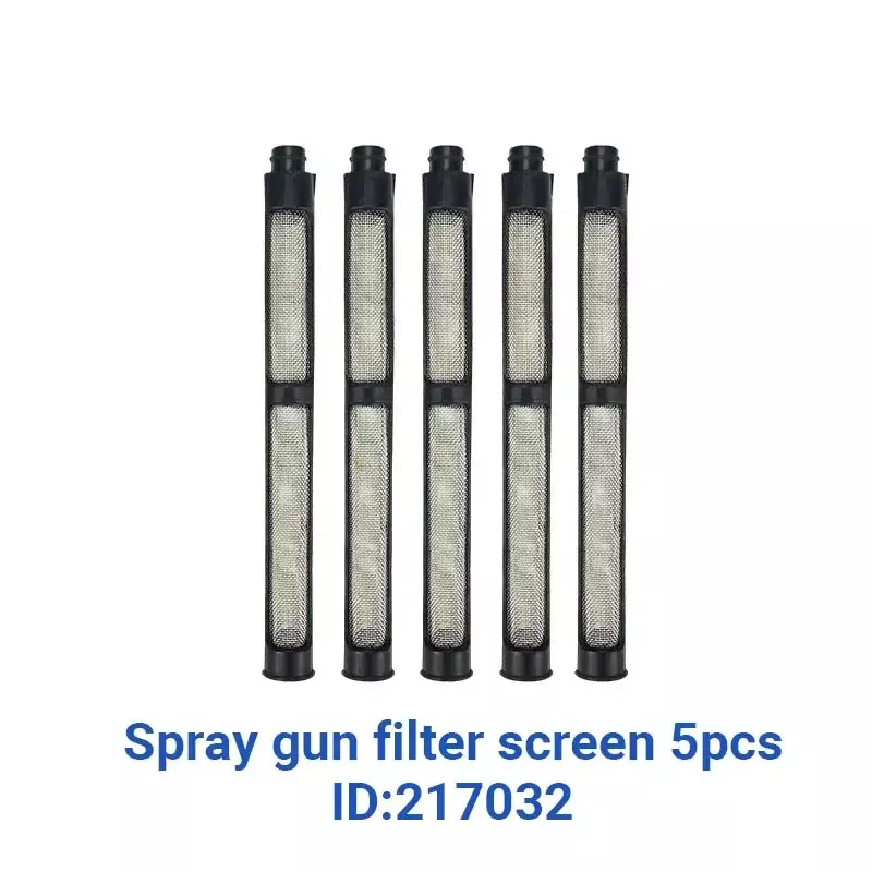 Suntool 5pcs Airless Spritzpistole Filter Reparatur werkzeuge 60 mesh Airless Sprüh maschine Zubehör Pistolen filter für verschiedene Modelle