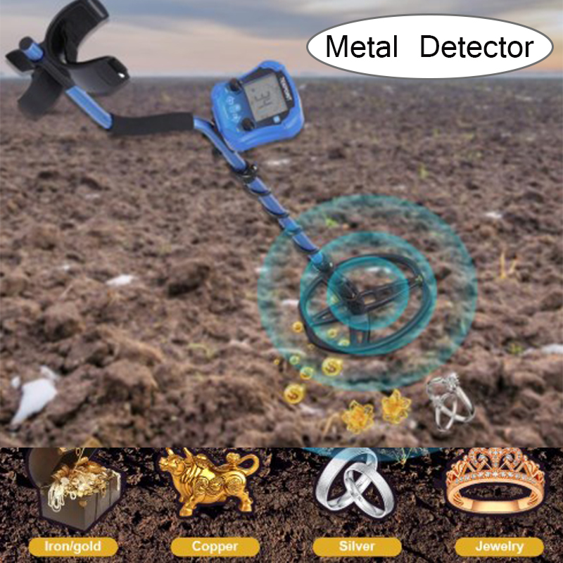 Md8050 detector de metais detector de ouro profundidade subterrânea profissional tesouro busca de alta frequência detectar caçadores rastreador