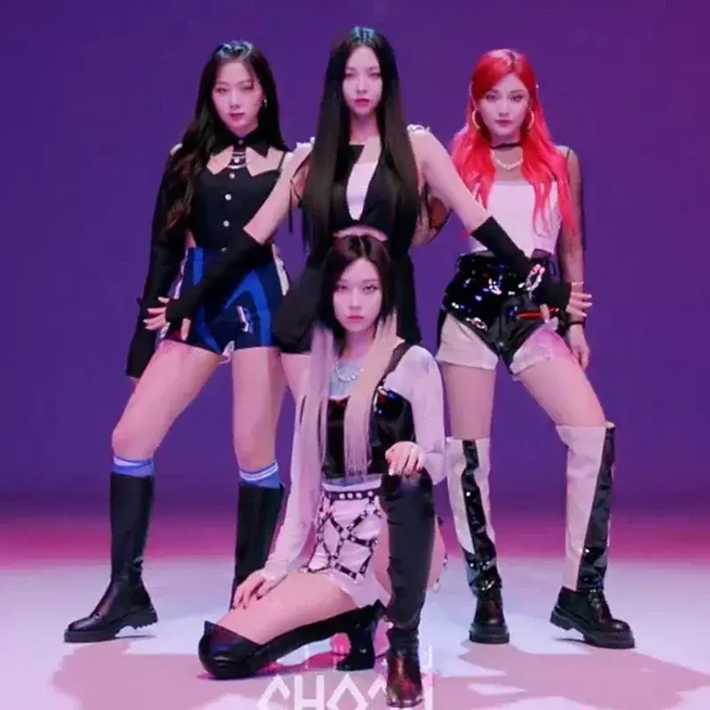 Koreaanse Meisjesgroep Jazzkleding Zangeres Dj Podiumpak Cheerleader Paaldanskleding Rave Outfits