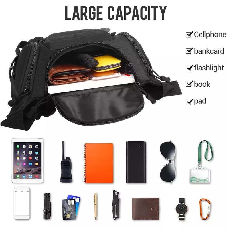 Тактическая поясная сумка, забавная сумка-мессенджер через плечо, многофункциональная уличная сумка для охоты, туризма