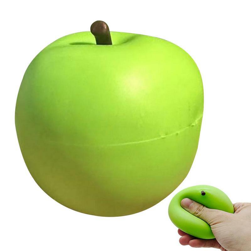 Apples Squeeze Toy Stress Relief Pinch Toy Slow Rebound De-compression Toy For Kids Adults Fidget Toys Christmas Gifts Vent Toy