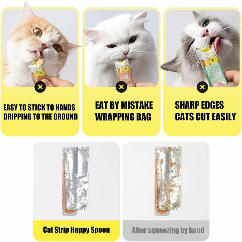 猫用のプラスチック製スプーン,ドリップトレイ,浴槽,ペットのスプーンに適しています