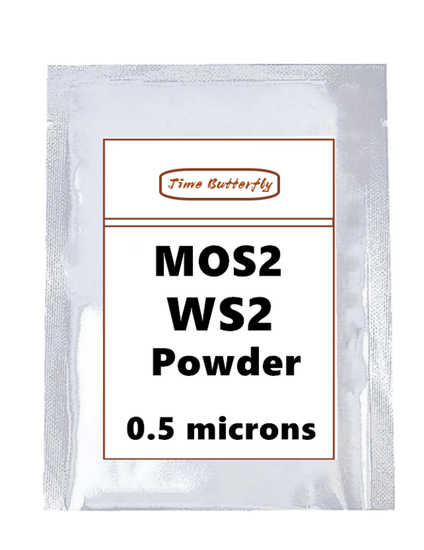 0.5 mikron MOS2 / WS2