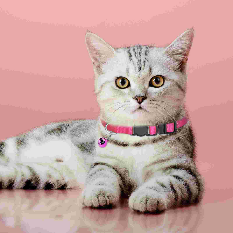 Collare per animali domestici stampato con impronta campana per animali domestici forniture per animali domestici per cuccioli di cane (colore casuale)