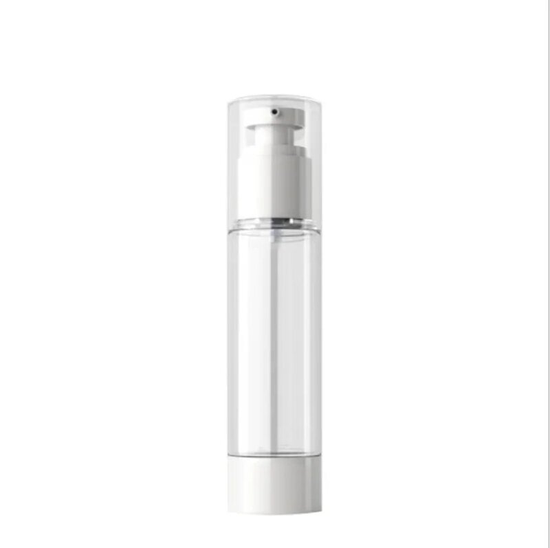 1 buah portabel pompa vakum tanpa udara plastik perlengkapan mandi Travel kosmetik rias untuk krim Gel pelembab botol Lotion