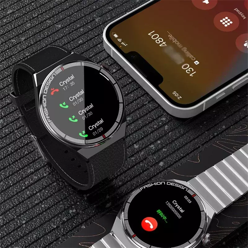 Умные часы H4 Max с большим экраном 1,45 дюйма, мужские часы с Bluetooth для звонков, деловые наручные часы, спортивный трекер, умные часы с беспроводной зарядкой
