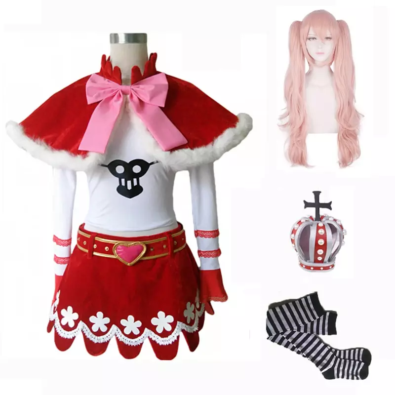 Anime Perona Princess Mononoke Cosplay Costumes Dress Vestido Halloween Costumes For Women Party Uniform Colthing Suit