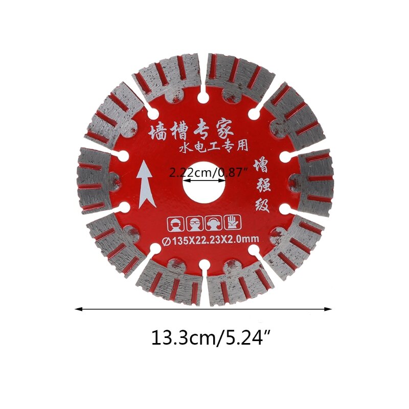 133mm Saw Blade Dry Cut Disc Super Thin for Marble Concrete Porcelain Tile Grani Drop Shipping