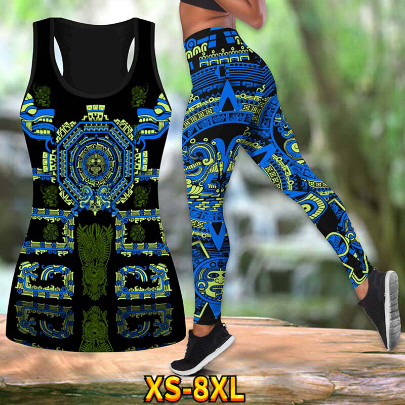 Respirável colete superior senhoras workout correndo calças de yoga casual cor modelada butt escultura terno XS-8XL