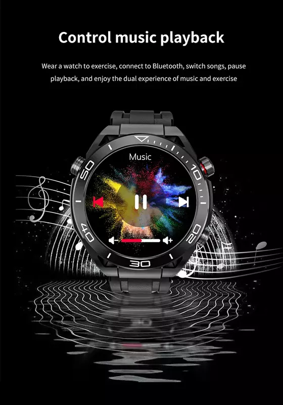 GS Ultimate Smart Watch NFC Bluetooth Call Men Smartwatch 2023 WatchUltra Wireless Charging Sport Watch