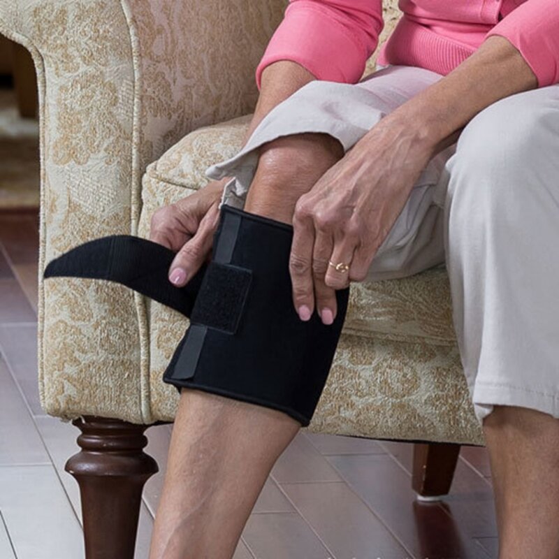 1 pz ginocchiera supporto ginocchio gamba tutore dolore alla schiena digitopressione sciatico nervo Pad assistenza sanitaria basket pallavolo protezione Brace