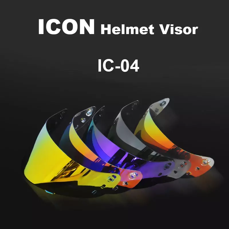 Optics Shield ICON IC-04 Airframe Pro Airmada Airform casco da moto casco integrale visiera lente accessori moto Cascos