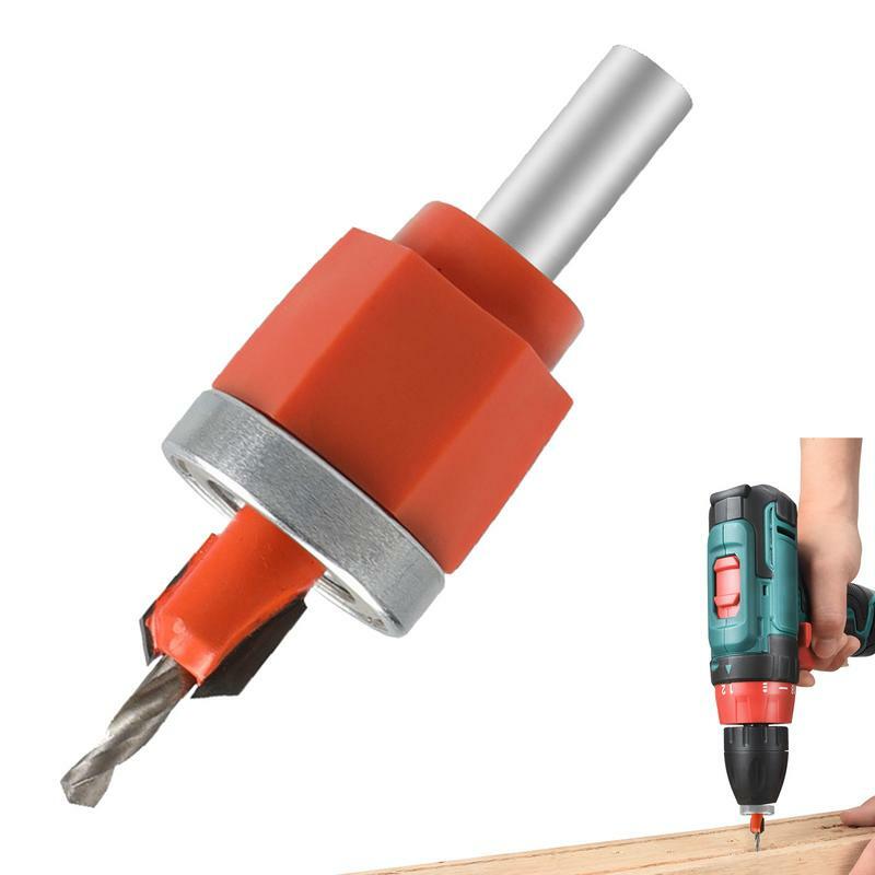 Countersink Drill Bit Wood Hole Timber Working Drill Bits Countersink Drill Tool Replaceable Drill Bits For Softwood Hardwood