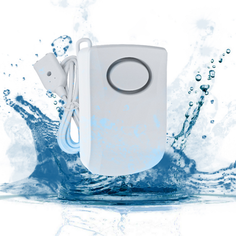 Detector de fugas de agua inalámbrico AF9700, Sensor de fugas de agua de inundación de seguridad para almacén, alarma de desbordamiento, recordatorio de agua completa