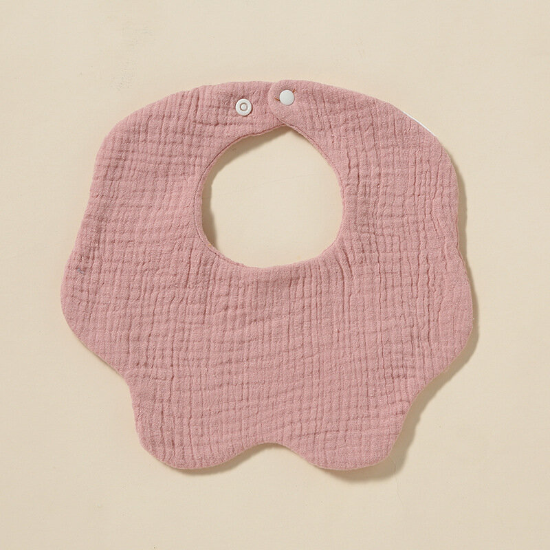 Baby Bibs Badana Embroidery Name Maslin For Infant 0-1Year BabyTeething Soothe Towel High Absorbent