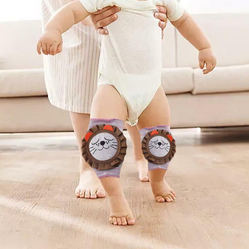 Knee Pads For Baby Crawling Anti-Slip Knee Pads Crawling Protector High Elastic Knee Protector Learning To Crawl Protection For