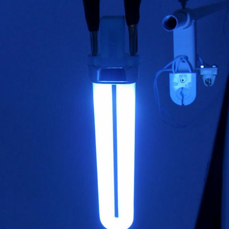 Lâmpada UV profissional para unha polonês Manicure, tubo de lâmpada, secador de unhas, substituição Art, novo, 365nm, 9W, 2Pcs