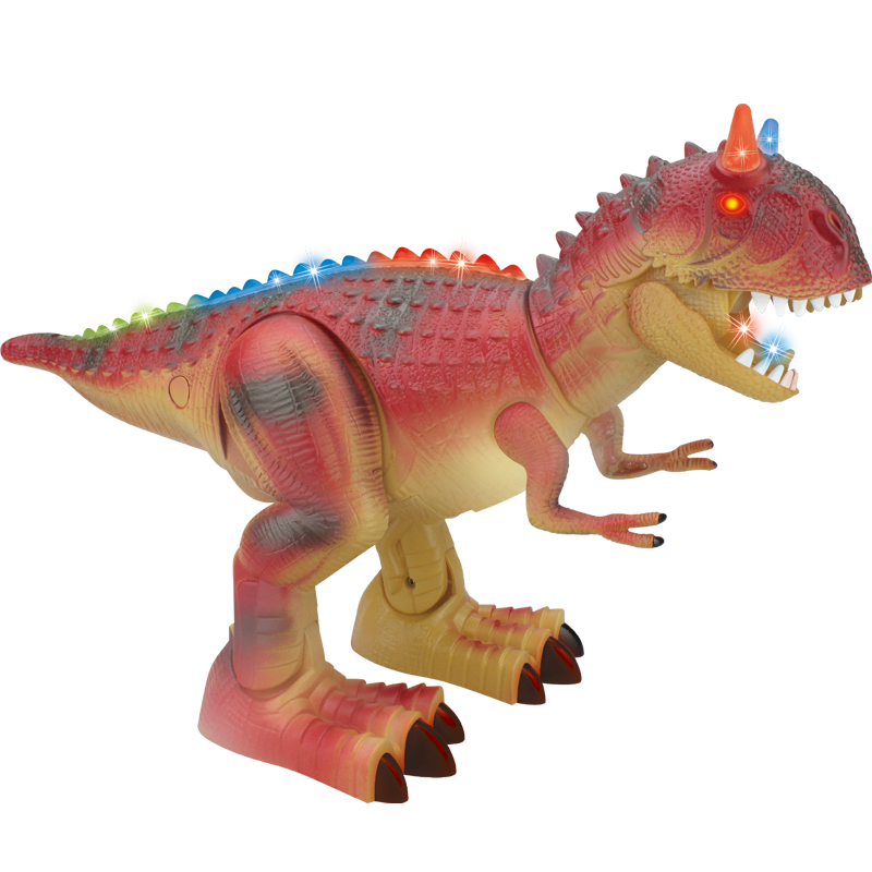 Juguetes de dinosaurios con Control remoto para niños, juguetes de dinosaurios con sonido rugiente realista, juguetes electrónicos para caminar