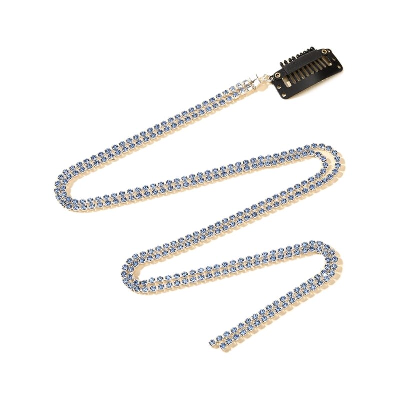 A2ES Long Tassel Colorful Hairpins for Women Diy Braid Hairwear Wedding Hair Accessories Jewelry Hairband