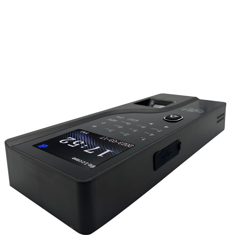 3,5-дюймовый автомат для отпечатков пальцев, пароль, карта стандарта RFID, открытие цветного экрана, биометрический дверной замок, запись времени