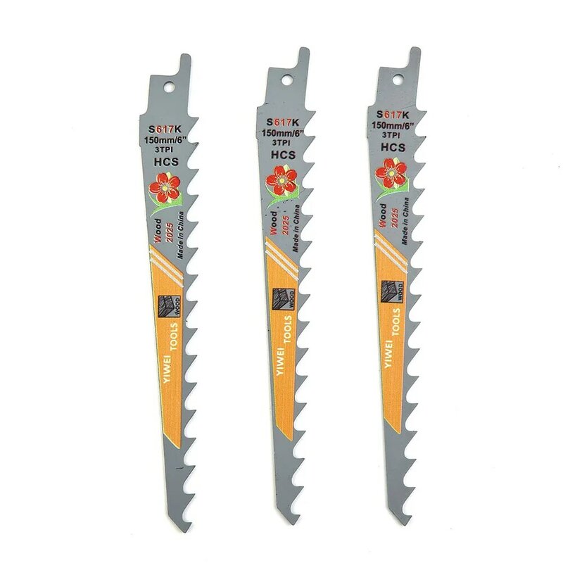 Durable High Quality Hot New Practical Saw Blade 150mm 3TPI Cutter Cutting Wood Equipment HCS Part Pruning Sharp