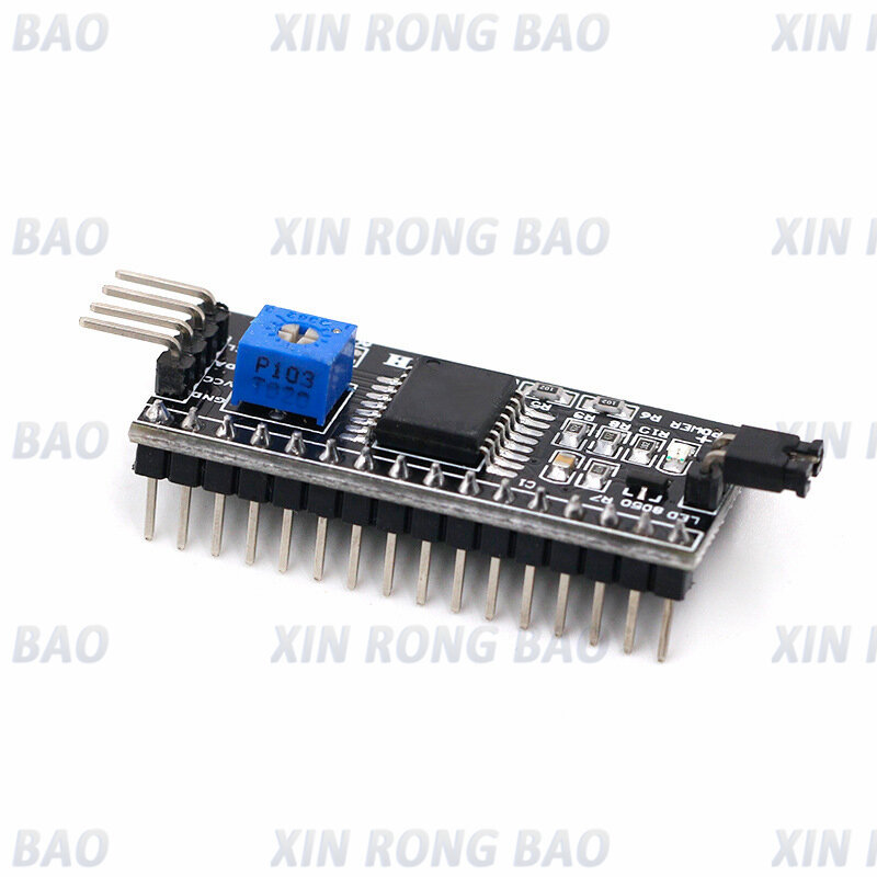 Module LCD 1602 LCD1602, écran bleu/jaune vert, 16x2 caractères, Interface IIC I2C 5V pour arduino, PCF8574