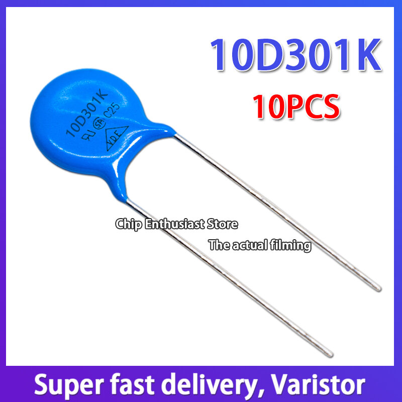 10Pcs Varistoren 471KD10 10D471K 470V Diameter 10Mm Dip-2 10%