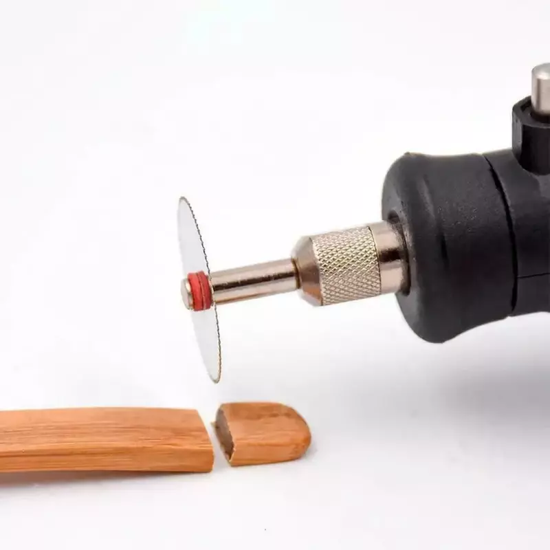 Mini disco de corte para ferramentas rotativas Dremel, lâmina de serra circular, madeira, plástico, alumínio, roda, 16mm, 18mm, 25mm, 32mm, 12pcs conjunto