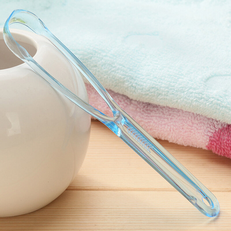 ใหม่ล่าสุดผู้ใหญ่ส่วนบุคคลเครื่องขูดลิ้นเกรดอาหารลิ้นเคลือบแปรงทำความสะอาด Keep Fresh Breath Oral Hygiene Care เครื่องมือทำความสะอาด