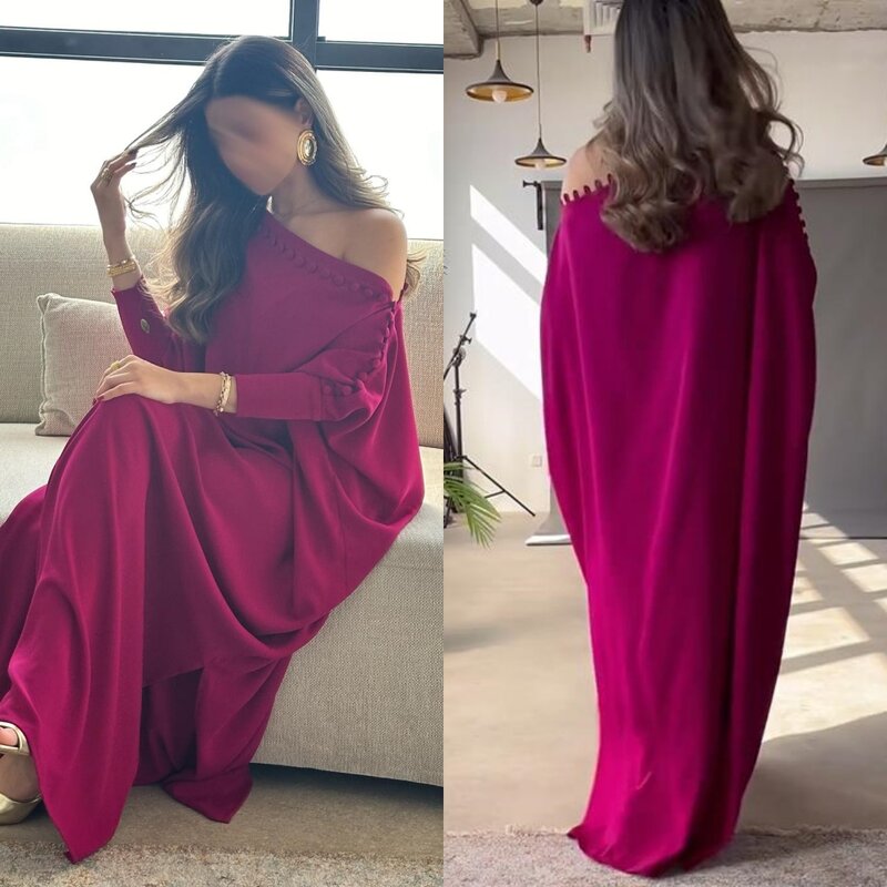 Robe de Rhen satin de style moderne simple, robes de soirée formelles, A-ligne à une initiative, robes d'occasion sur mesure, Arabie saoudite