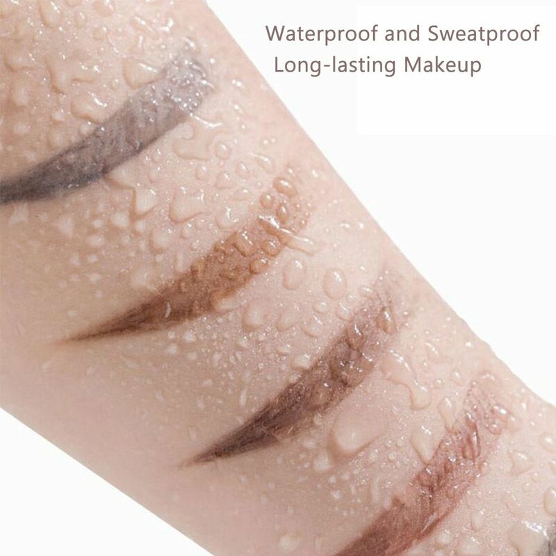 Lápiz de cejas a prueba de sudor, resistente al agua, no es fácil de decolorar, Cosméticos de larga duración, maquillaje Natural, línea de extracción