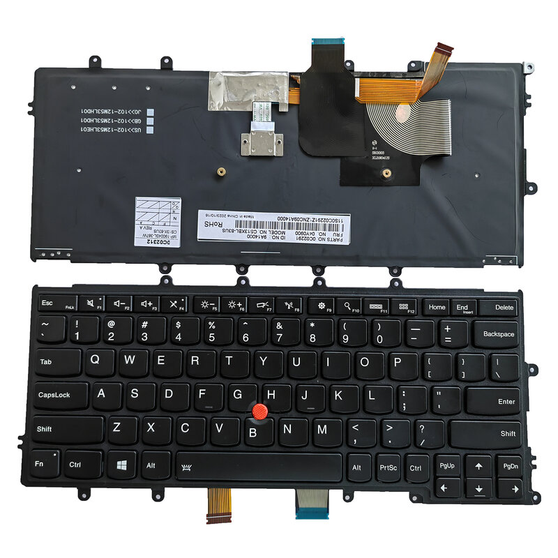 Teclado de ordenador portátil de EE. UU. Para Lenovo Thinkpad X240 X240S X230 X230S X250 X250S X260