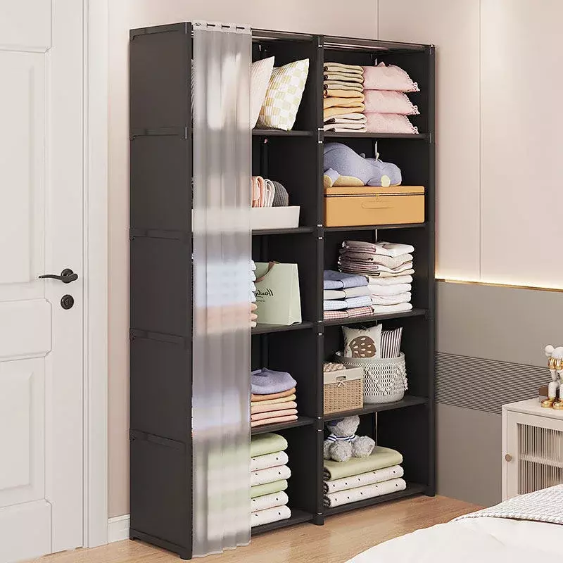 Simple Bookshelf Storage Locker Economical Floor Shelves Student Dormitory DIY Shelf Combination Bedroom Room Storage Bookcase