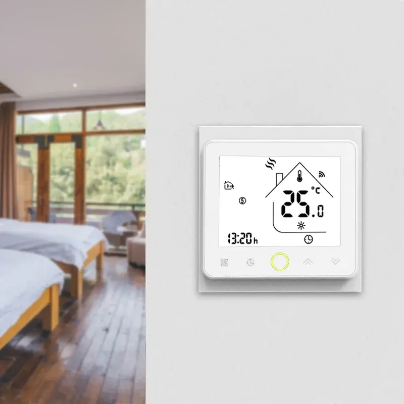 Moes WiFi Smart Air/Listrik Pemanas Lantai Termostat Gas Boiler Suhu Controller Alexa tuya Google Home Suara Zigbee Kontrol