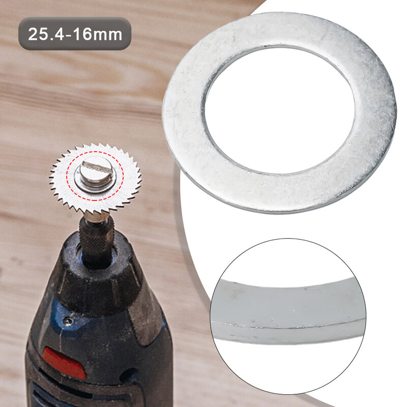 Anillo de sierra Circular de 16/20/22/25 MM, anillos reductores para conversión de hoja de sierra Circular, disco de corte, herramientas de carpintería