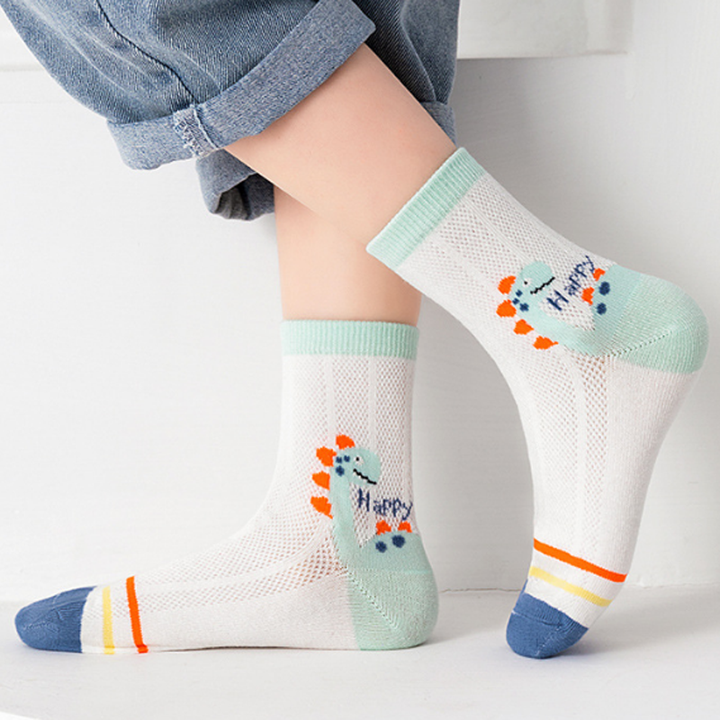 5Pair/lot New Children's Socks Casual Cartoon Boys and Girls' Socks