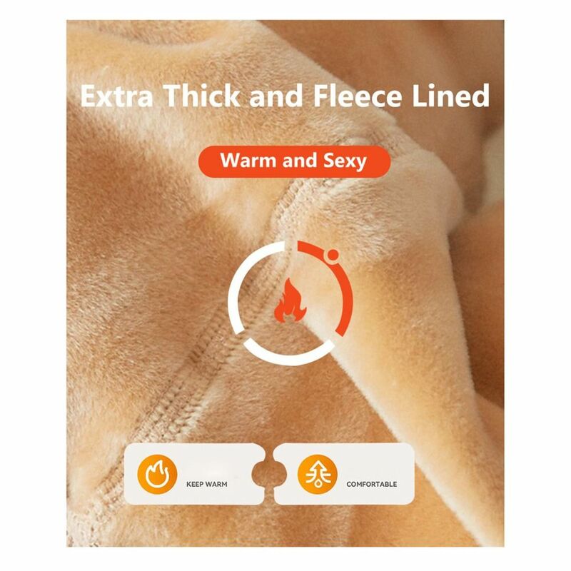 Fleece gefütterte Strumpfhose Frauen schiere gefälschte durchscheinende Winter-Thermos trumpf hose undurchsichtig warme dicke Leggings mit hoher Taille (XS-2XL)