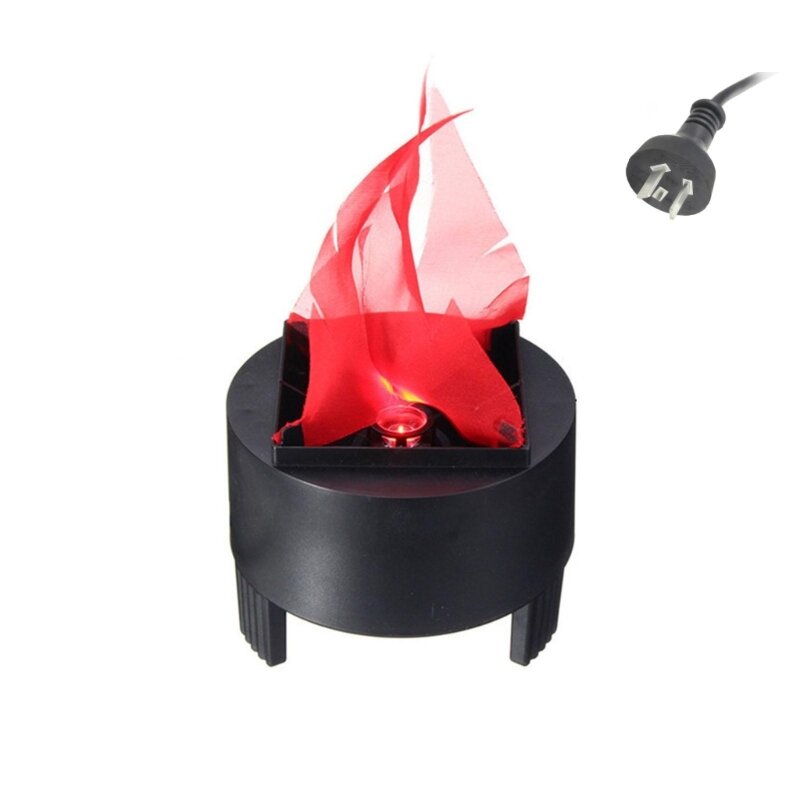 깜박 거리는 화재 불꽃 전자 불꽃 야간 조명 소품 LED 가짜 화재 불꽃 조명 크리스마스를위한 불꽃 램프 소품