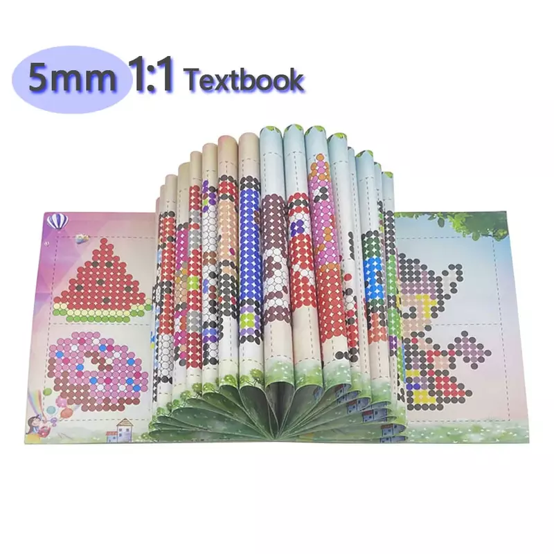 Hama Beads for Kids, Textbook, Perler, Fusível Manual de Estudo, Desenho Padrão, Atlas, Puzzle, DIY, Artesanato Artesanal Criativo, Presente Toy, 2.6mm, 5mm