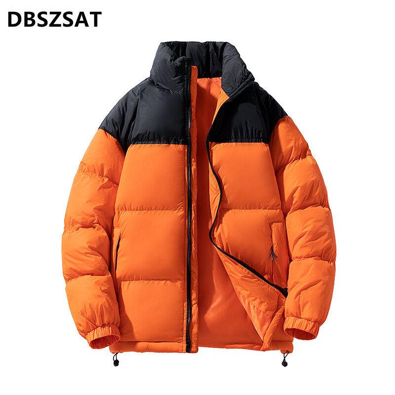 2023 New Winter Parka da uomo cappotto spesso caldo colletto alla coreana piumini Casual Parka invernale imbottito in cotone Plus Size 8XL
